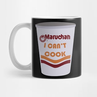 i can't cook (instant noodles) Mug